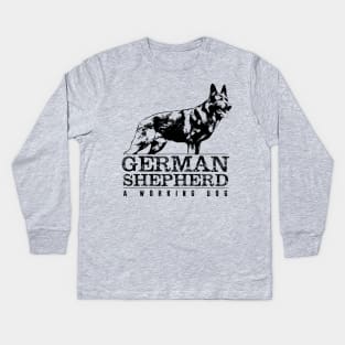 German Shepherd Dog - GSD Kids Long Sleeve T-Shirt